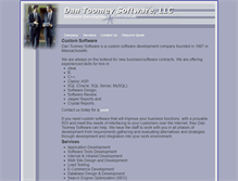 Tablet Screenshot of dantoomeysoftware.com